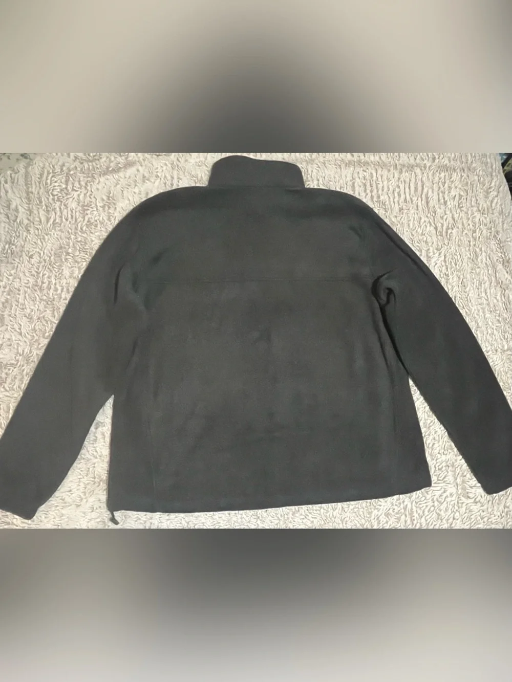 Columbia Men's Black Full-Zip Fleece Jacket